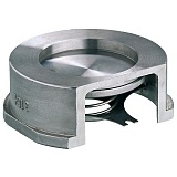 Обратный клапан пружинный 275I Zetkama, DN025, PN40, Корпус - нерж. сталь, диск - нерж. сталь, Тмакс 300°C
