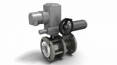 Кран шаровой сталь газ полн Ду100 Ру25 п/прив п/эл 09Г2С КШ.Ц.П.Э.EnergyGas LD