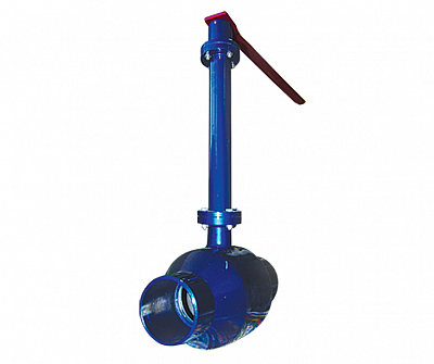 Кран цельносварной с удлиненным шпинделем под приварку "Маршал" 11с67п 3ЦП.00 с покрытием усиленного типа DN=15 PN= 16