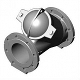 Фланцевый шаровой обратный клапан из нержавеющей стали Tecofi CBL6240 ДУ 50 Ру10