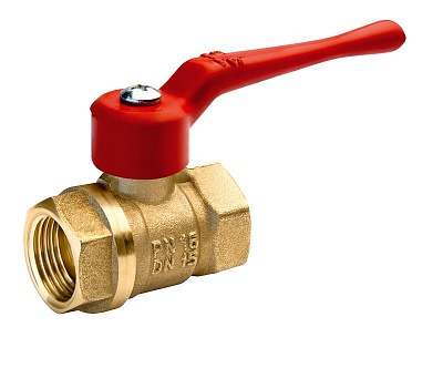 Кран шаровой латун. Стандарт 220 аналог 11б27п1 Ду50 ВР/ВР рычаг ГАЛЛОП,